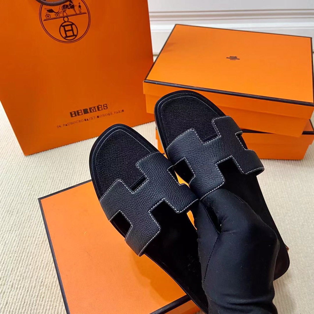 에르메스 올수공 오란 슬리퍼 샌들 앱송 95